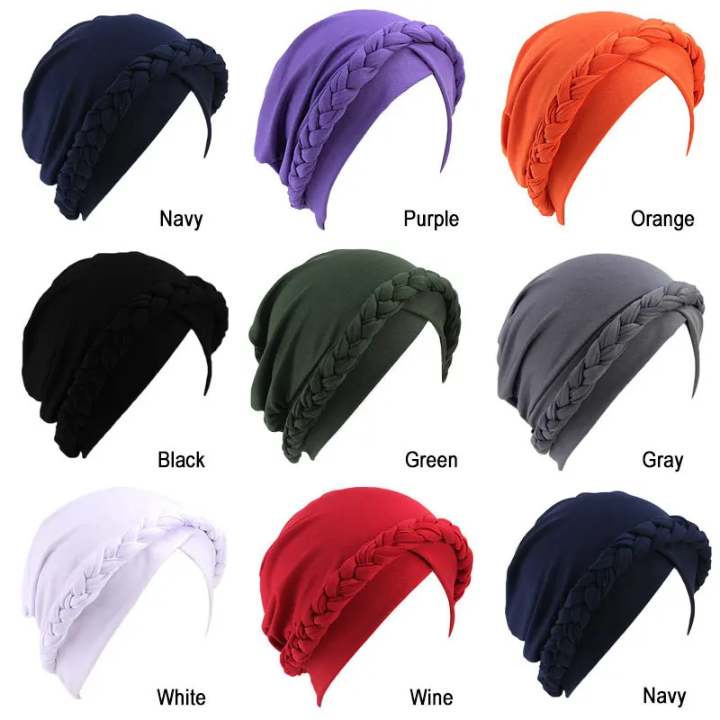 Винтажный многоразовый мусульманский головной платок Цветочная круглая женская