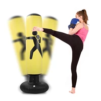 fitness punching bag inflatable punching sack stand boxing bag sandbag toy pvc tower bag workout exercise home gym equipment
