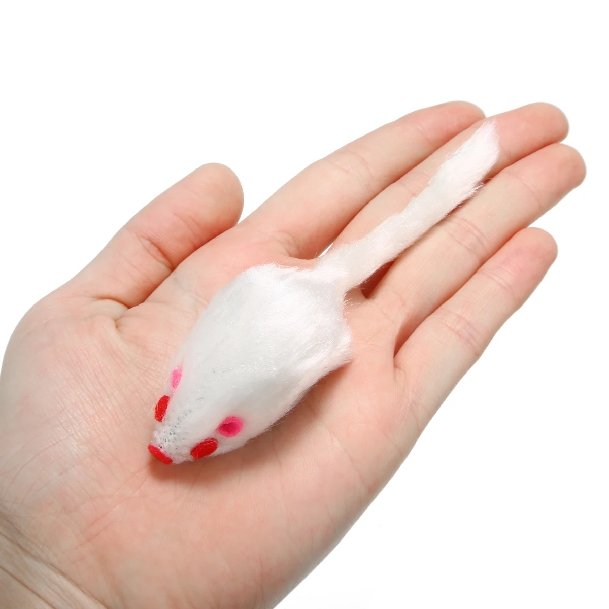 Mayitr 24 шт. домашних животных кошки-мышки Форма игрушка пушистый котенок смешные