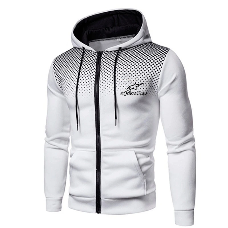 

Alpinestars Letter Printing 2021 Fashion Autumn Winter New Men's Trend Track Field Sportswear Casual Personality Jacket Hoodie