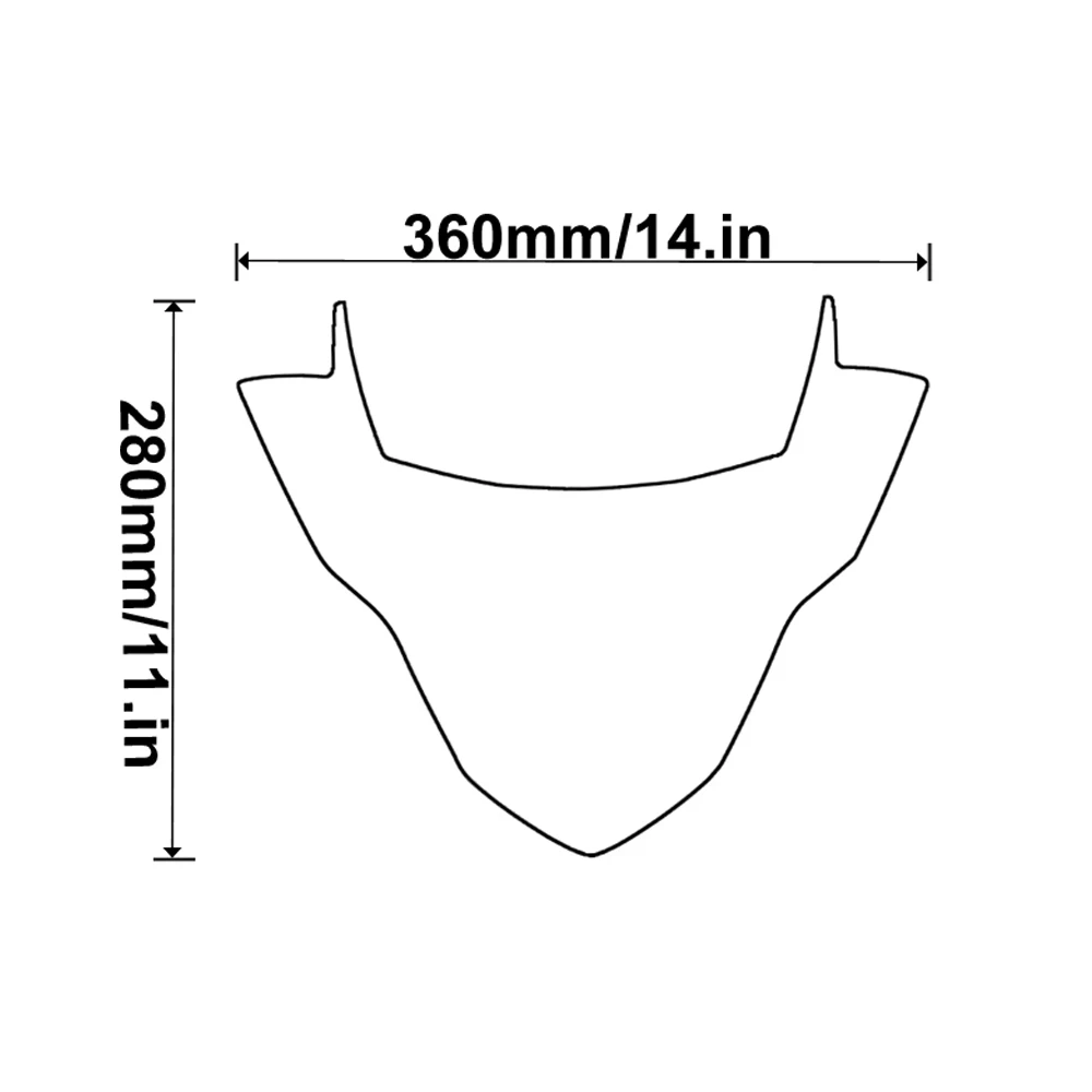 Ветровое стекло для мотоцикла For YAMAHA MT-09 SP 2017-2020 MT09 FZ09 2018-2019.