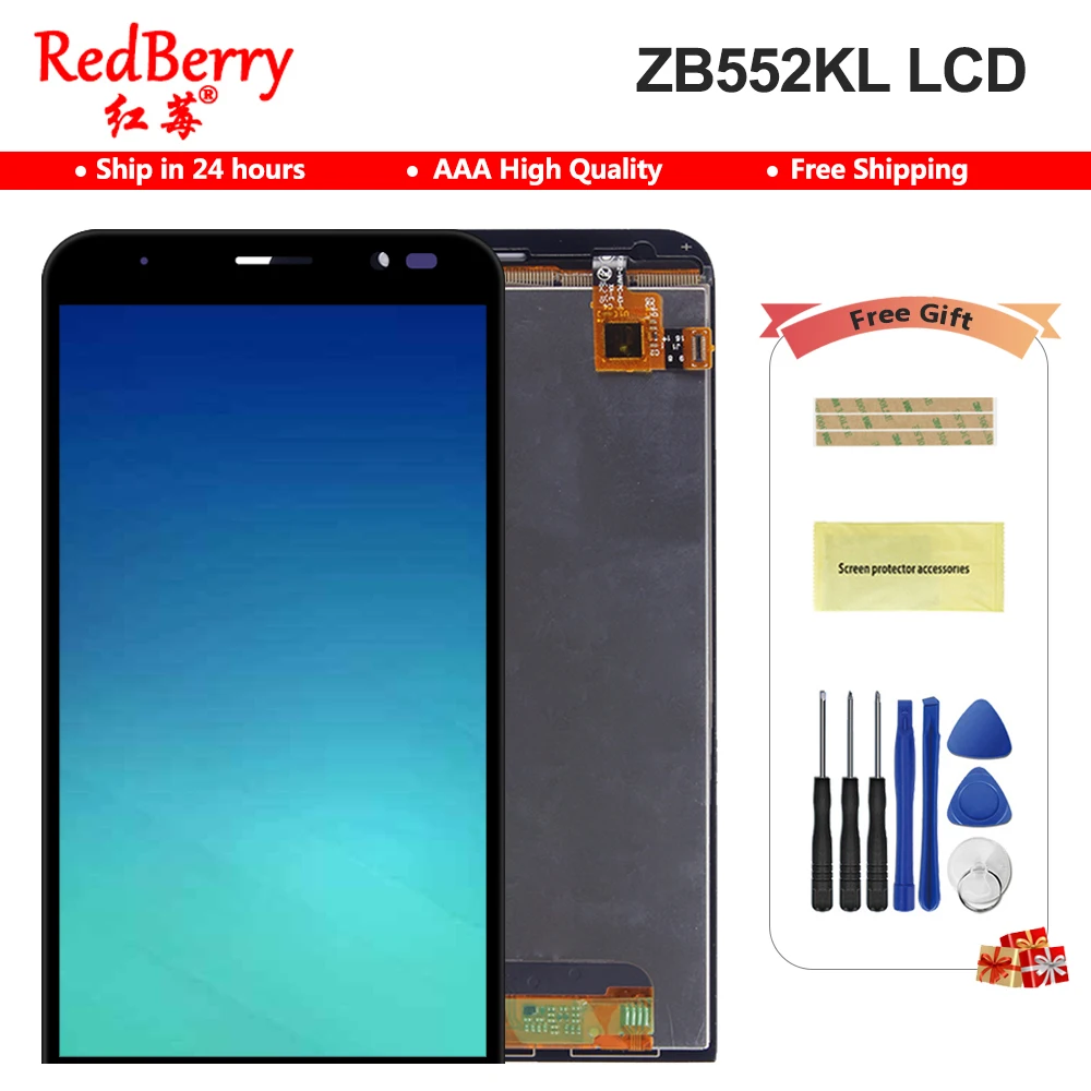 Оригинальный дисплей 5 дюйма для Asus Zenfone GO ZB552KL X007D сенсорный ЖК экран с