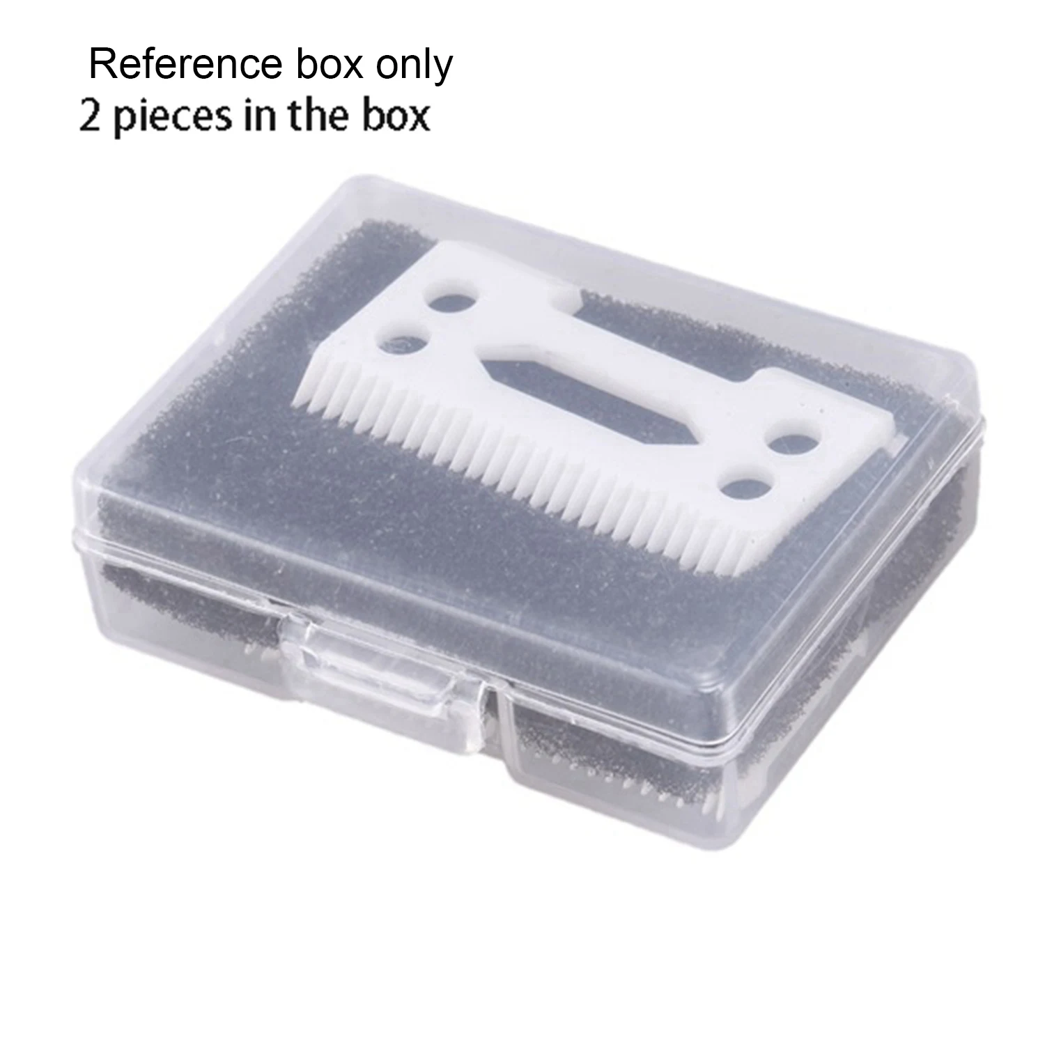 

2 Pieces Ceramic Blade Ceramic Replacement Cutter ,28/32 Teeth Ceramic Clipper Blade Replacement Cutter 2-Hole Clipper