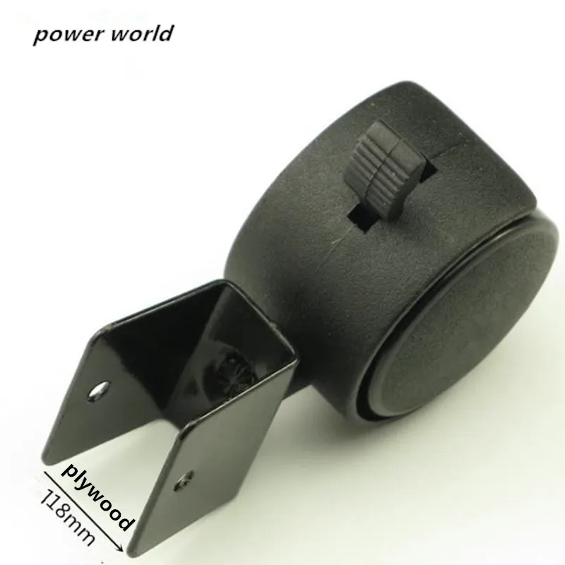 2 шт. черный ролик для дивана 1 5 дюйма ремень тормоза универсальные колесные