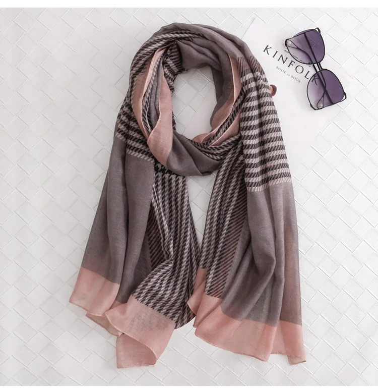 2019 Хлопок Ласточка девчачья печать шарфы с бахромой шали обёрточная Женская