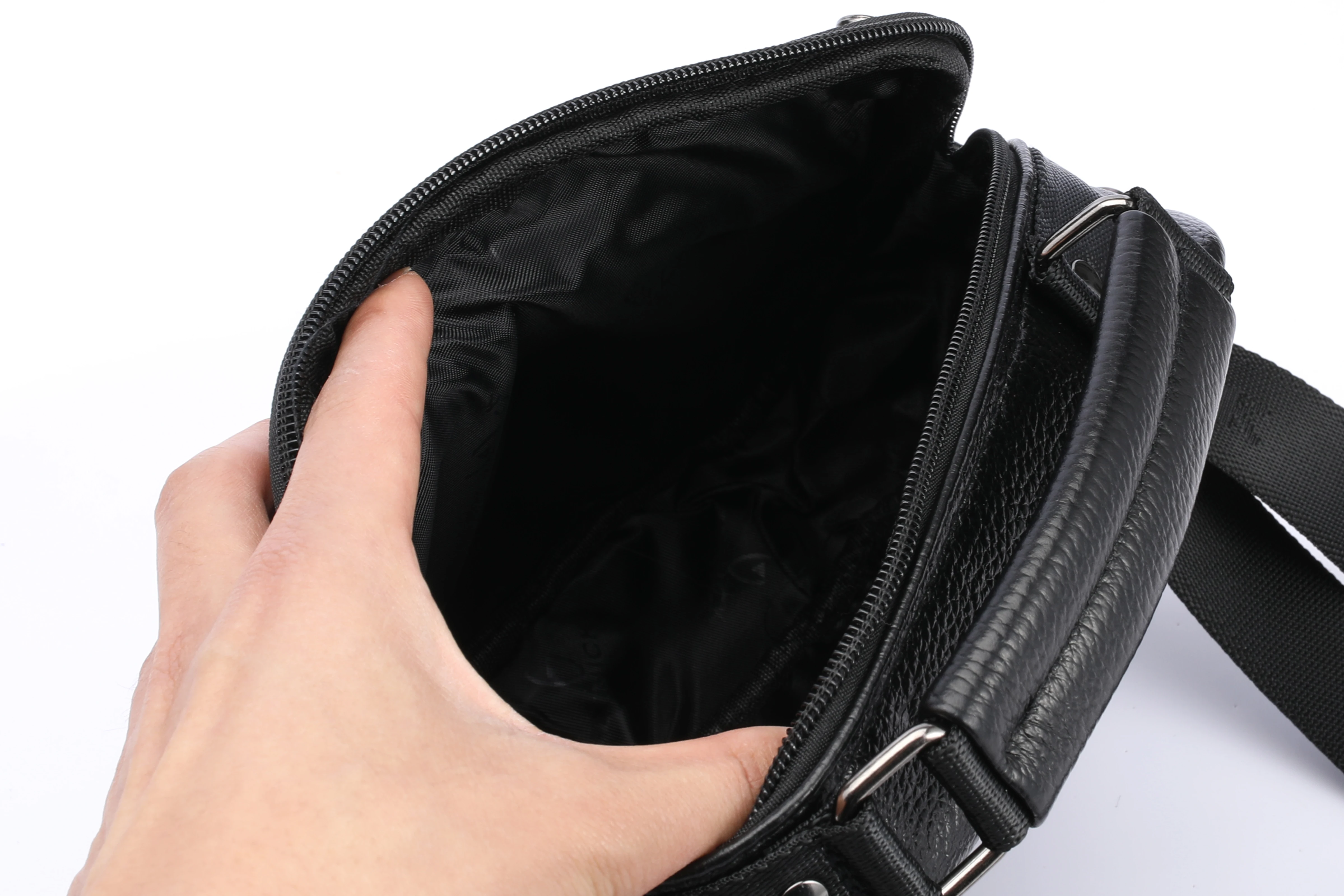 Brand 100% authentic men's Shoulder Bag Messenger Bag cowhide cross bag men's business handbag