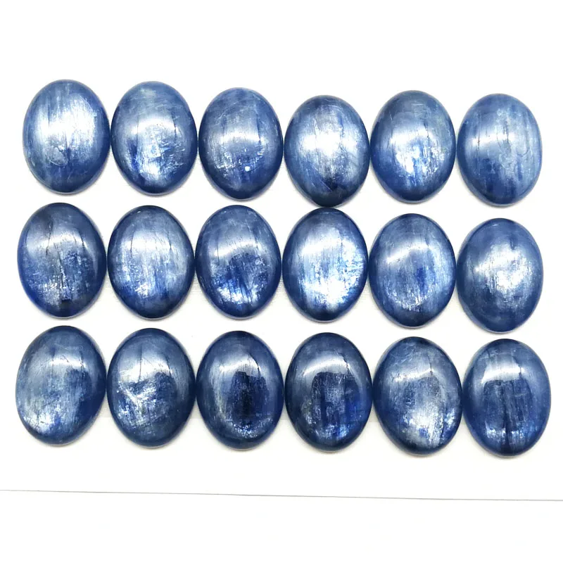 5 шт/лот высокое качество натуральный Кианит 15*20*5 мм Овальный ювелирный камень