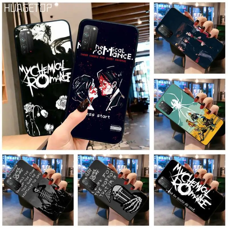 HUAGETOP Super My Chemical Romance Black Cell Phone Case for Huawei Honor 30 20 10 9 8 8x 8c v30 Lite view pro | Мобильные телефоны