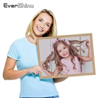 EverShine Фото на заказ DIY Алмазная Живопись Квадрат Круглый Дрель Алмазная вышивка Вышивка крестиком Картины Стразы Мозаика Искусство