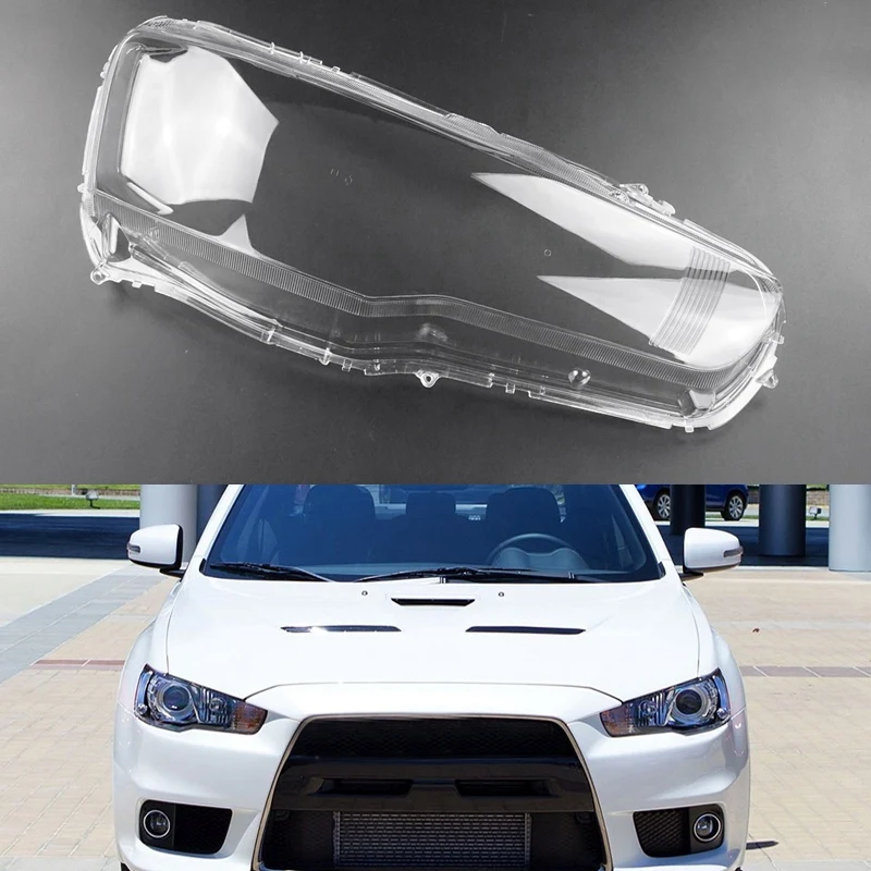 Автомобильная крышка для линз передних фар Замена Крышка корпуса фары Mitsubishi