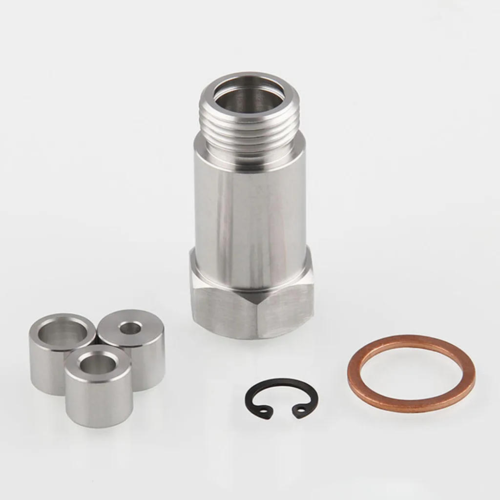 

M18x1.5 O2 преобразователь датчика CEL FIX ограничитель фитинг с газовыми вставками потока