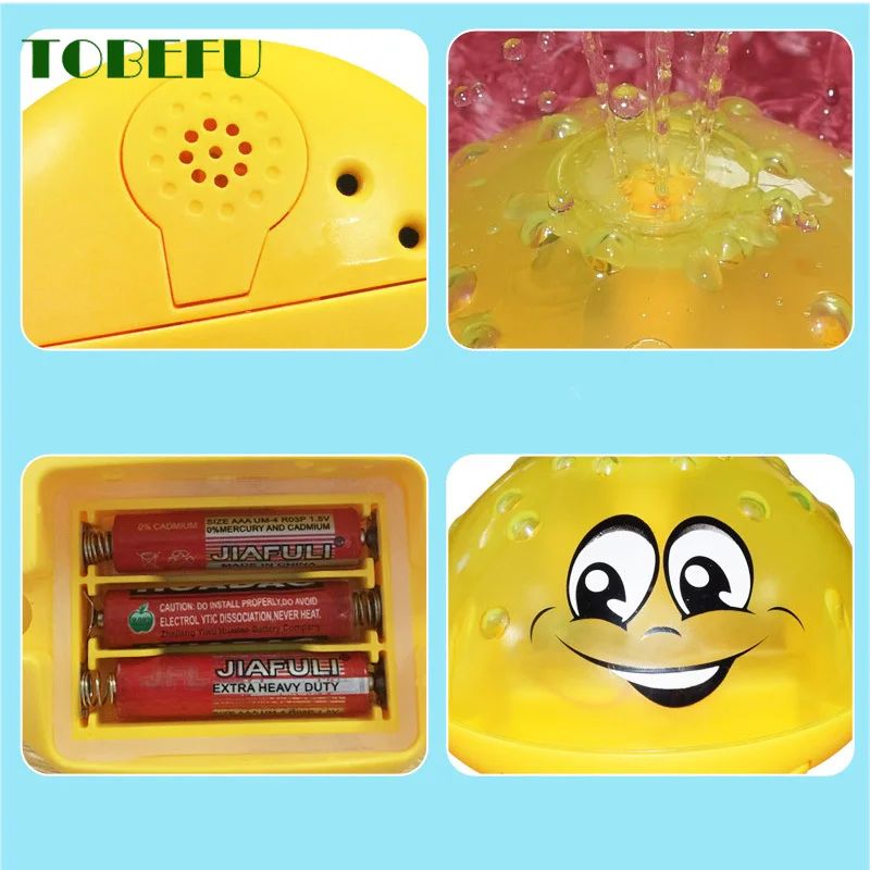 Забавные детские Игрушки для ванны Детский Электрический индукционный