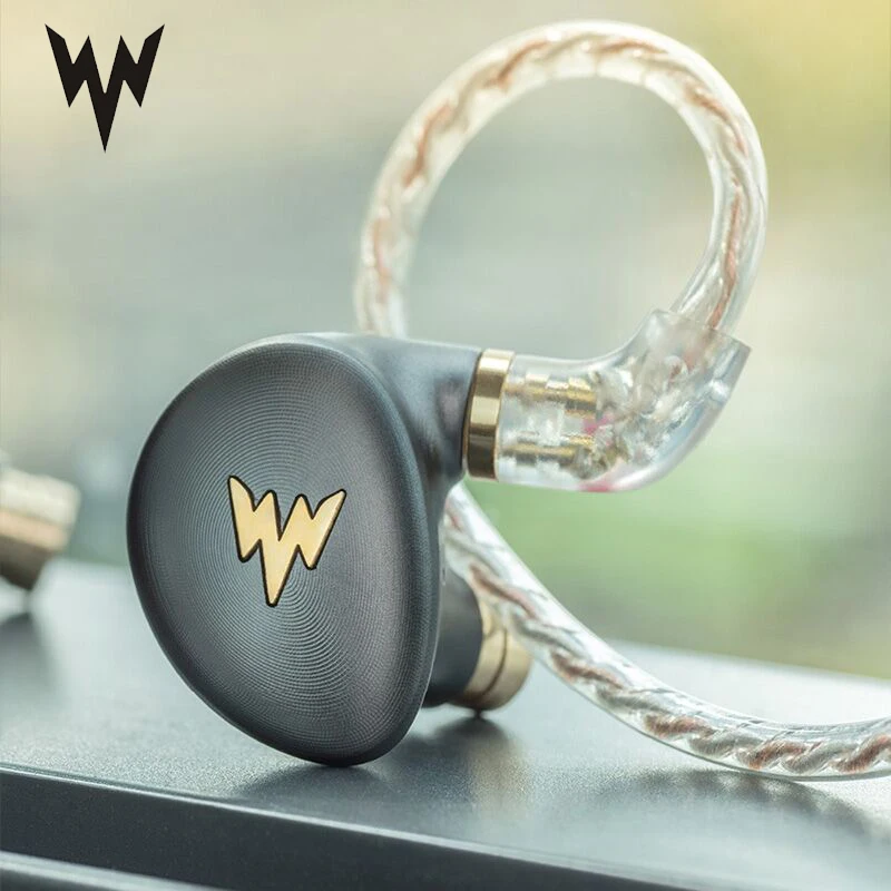 Уизер Hi Fi высокого разрешения гарнитура A HE03 сочный бас наушники Dynamic Hybrid 2 Knowles