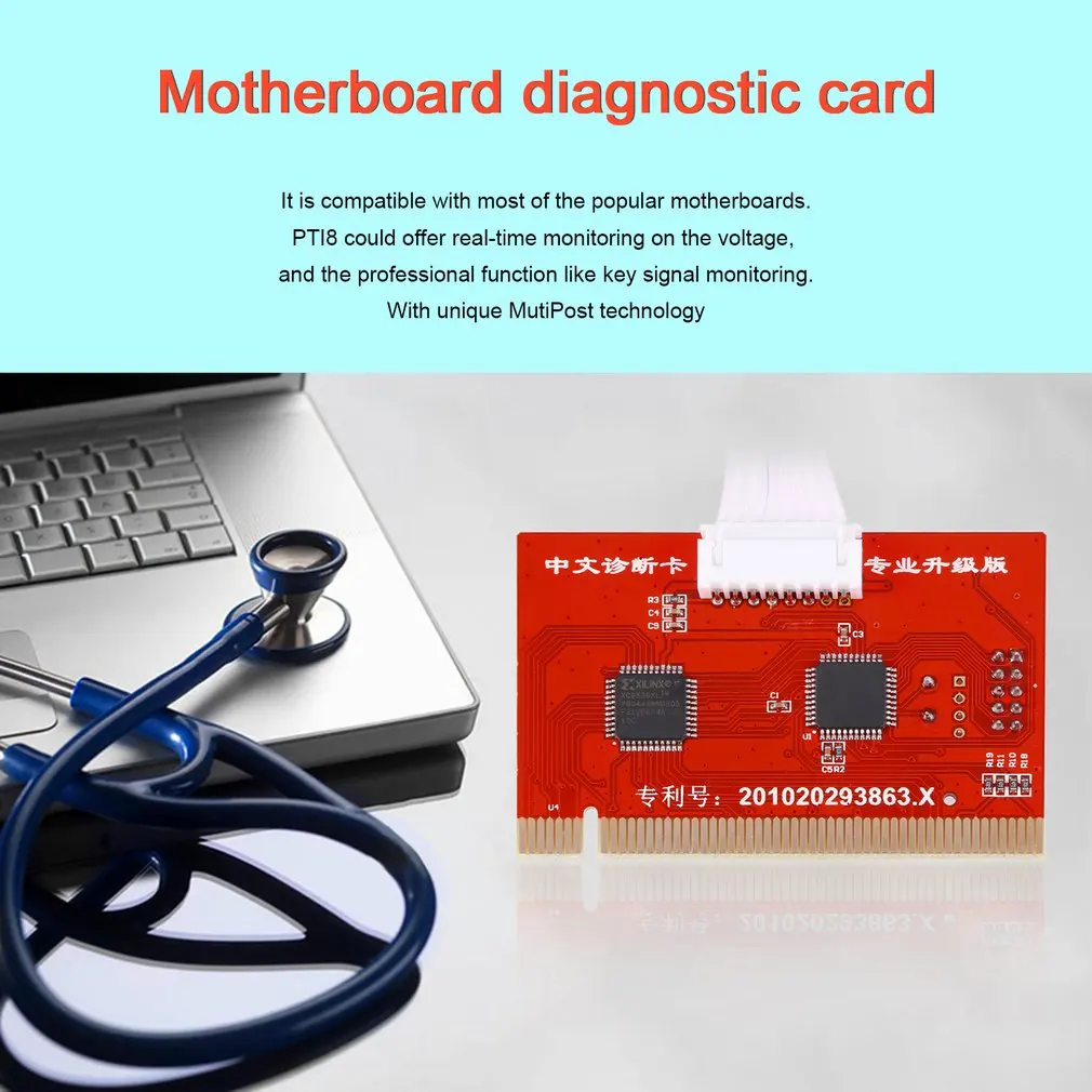 Планшет PCI Материнская Плата Анализатор диагностический тестер пост Тестовая