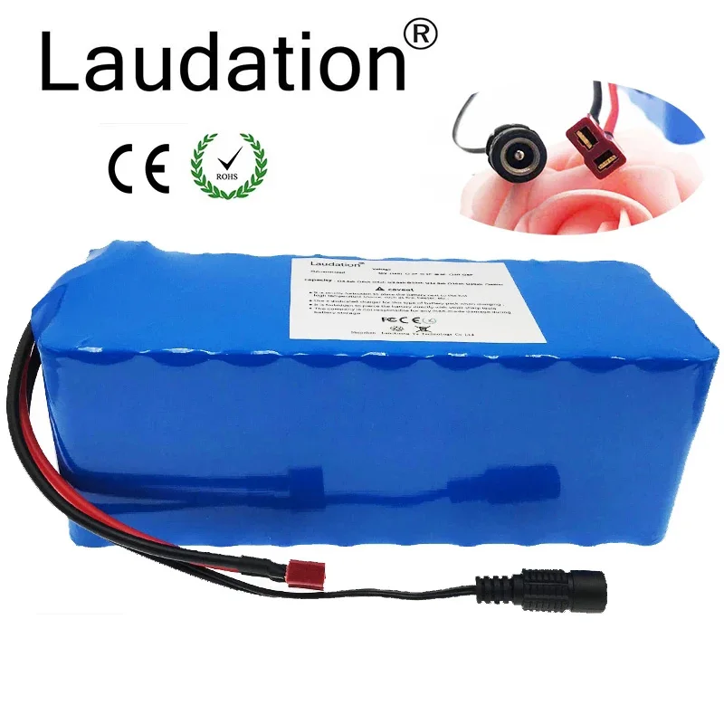 

Подходит для электрических скутеров до 750 Вт, 18650,36 в 10 Ач, 10S 3P, перезаряжаемый литиевый аккумулятор для электрического велосипеда.