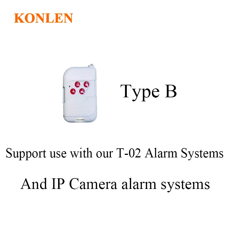 Пульт дистанционного управления keychian для панелей сигнализации H36 H37 H24 H23|controlling