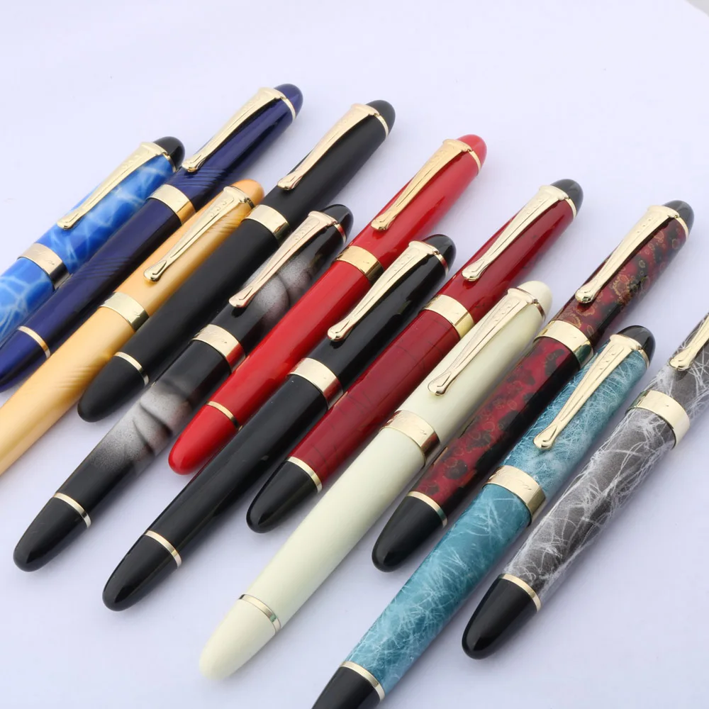 Перьевая ручка JINHAO X450 ZB G Подарочная карандаш в деловом стиле с круглым корпусом и
