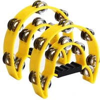 handheld percussion tambourines double row tambourinehalf moon handheld tambourine for ktv party family gathering