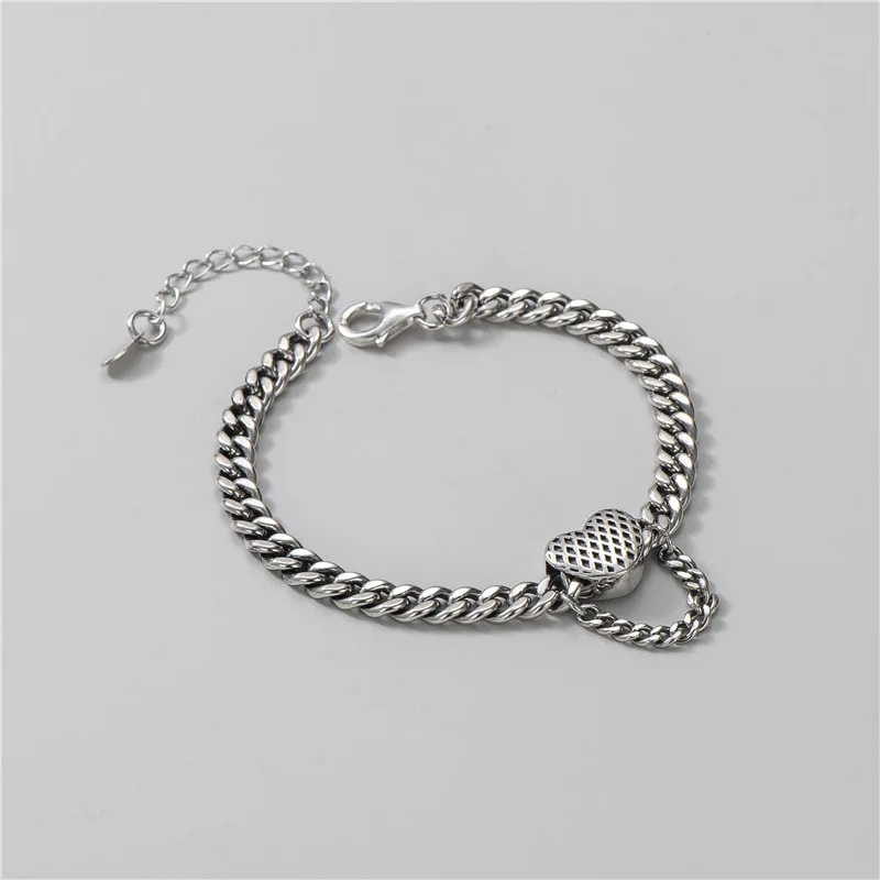 Браслет женский из серебра 925 пробы с застежкой-лобстером | Украшения и