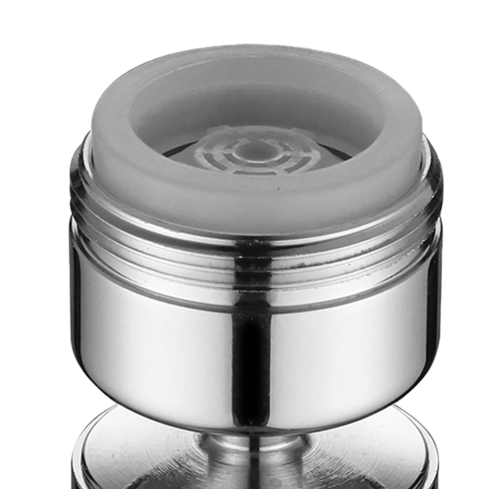 

Rotatable Water Saving Bubbler Nozzle Filter Aerator Tap Adapter For Home Kitchen - Inner Thread M22