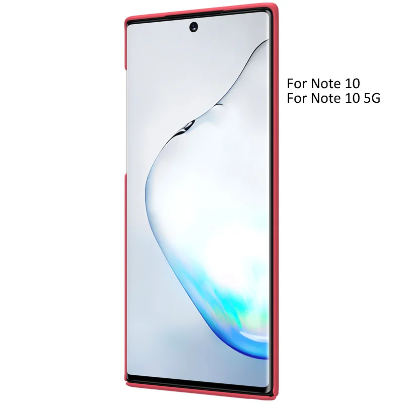 Nillkin матовый защитный чехол для samsung Galaxy Note 10 Plus Жесткий пластиковый Чехол Note10