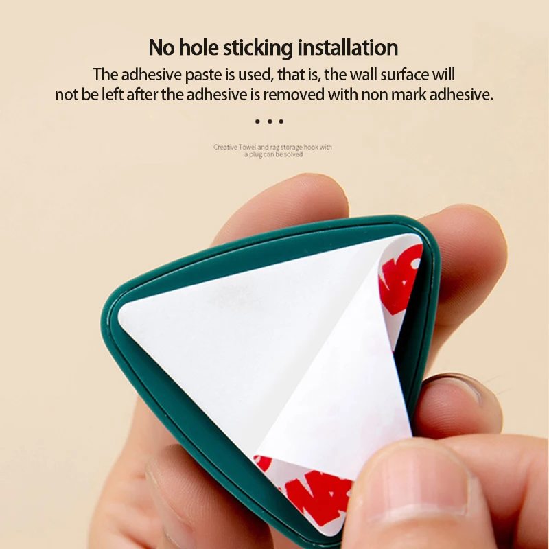 

Towel Holder Sucker Wall Rack Free Punch Storage Hanger Washing Cloth Rag Hook Hand Towel Dish Towel Rack Kitchen Bathroom Tools