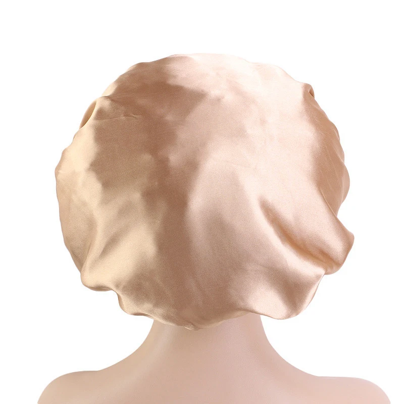 

Motorhaube Satin Cheveux Nuit Neue Frauen Motorhaube En Seidige Motorhaube Schlaf Nacht Kappe Kopf Abdeckung Bonnet Hut fr Fr