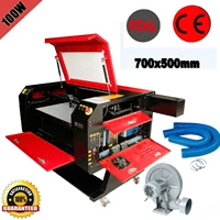 yonntech 100w co2 usb laser engraving machine crafts engraver cutter 700500mm