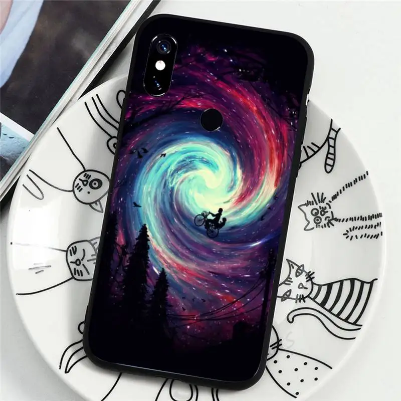 

Cartoon Space Moon Astronaut Phone Case For Xiaomi Redmi note 7 8 9 t k30 max3 9 s 10 pro lite