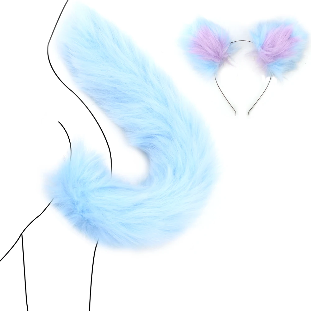 Анальная пробка IKOKY эротический косплей с фотографией мужские пары мягкая