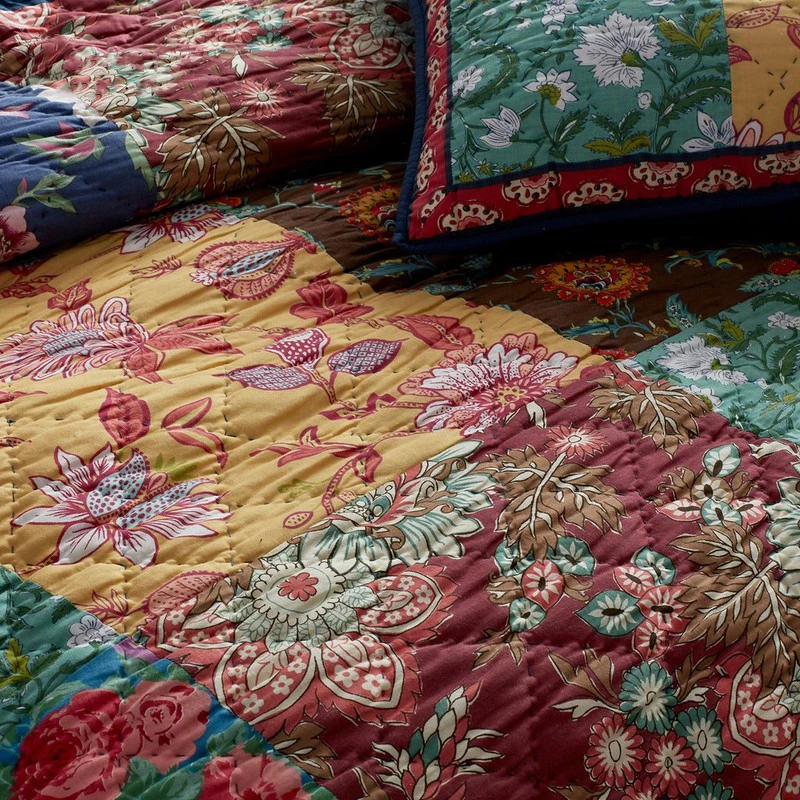 Стеганые хлопковые одеяла ручной работы GXC винтажные комплекты постельного