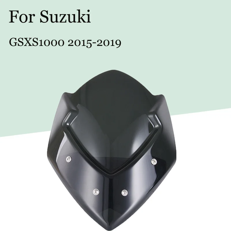 

For Suzuki GSXS1000 2015 2016 2017 2018 2019 Accessories Windscreens Wind Deflectors blue black Transparent gray Windshield