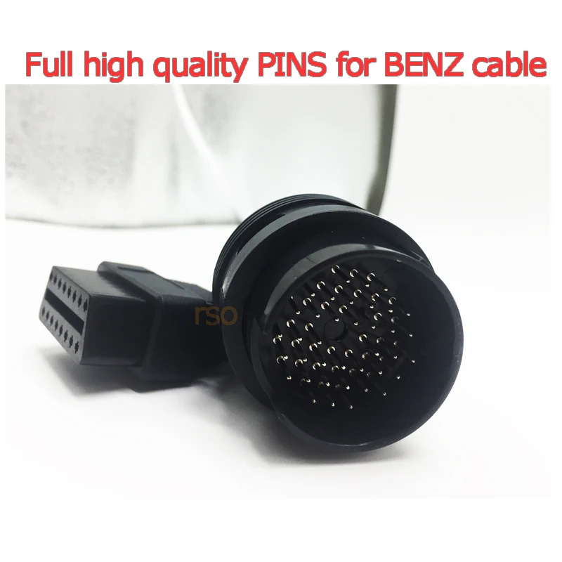 New MB 38PIN to 16PIN car extention cable OBD2 Diagnostic Adapter 38pin for Merceds Connection auto connection | Автомобили и