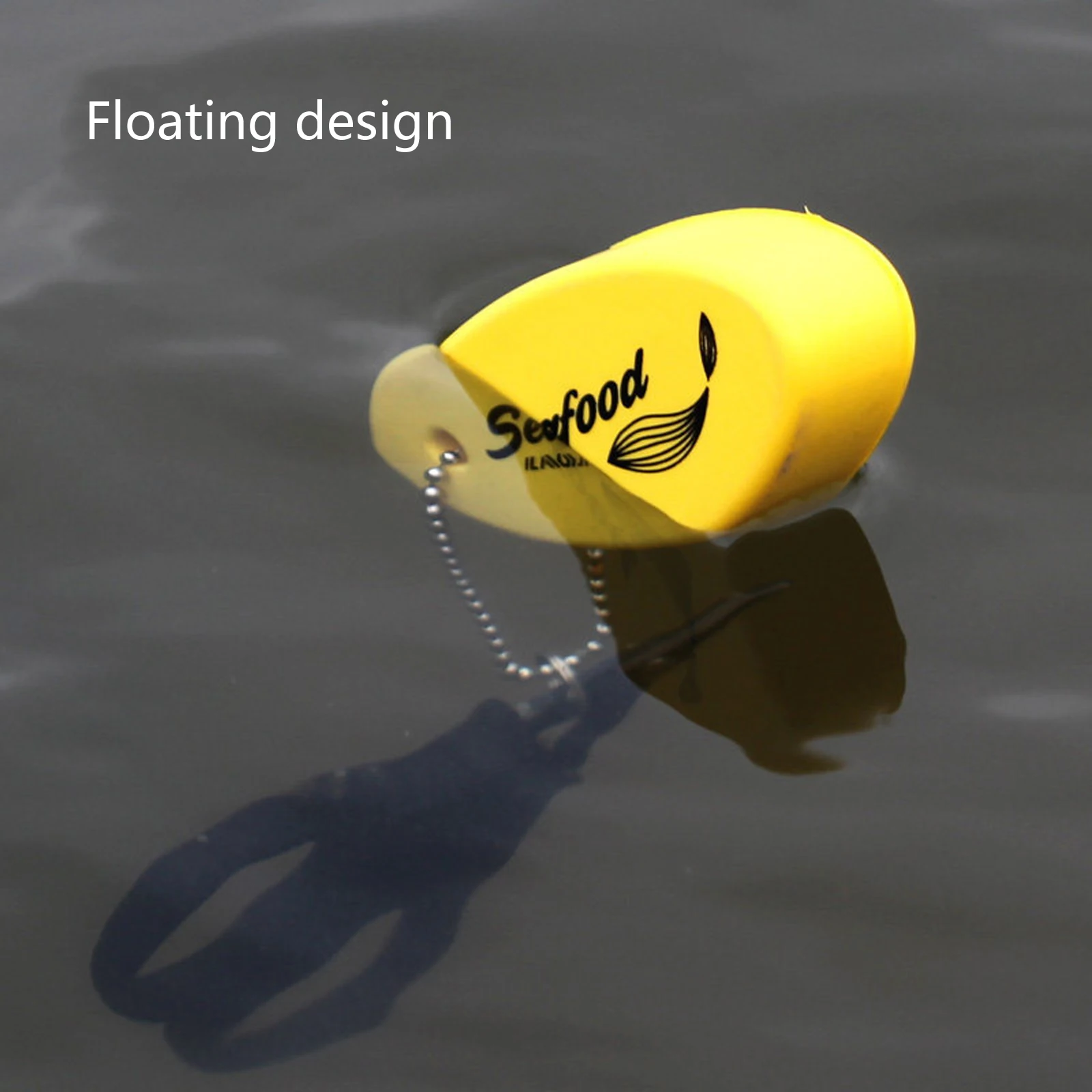 

Buoyancy Board Keychain with Bright Yellow Color EVA Foam Water Sport Accessories