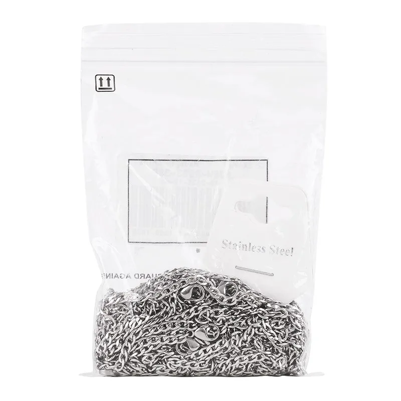 12 шт. 304 цепь из нержавеющей стали ожерелье с застежками в виде лобстеров для