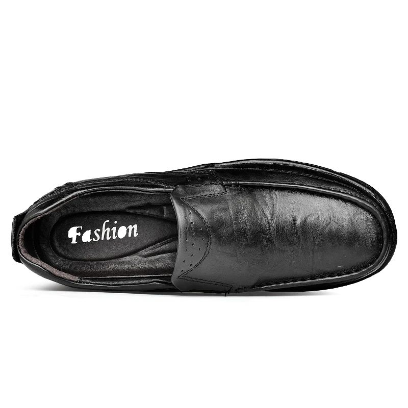 Мужская повседневная обувь первый слой натуральной воловьей кожи мужская