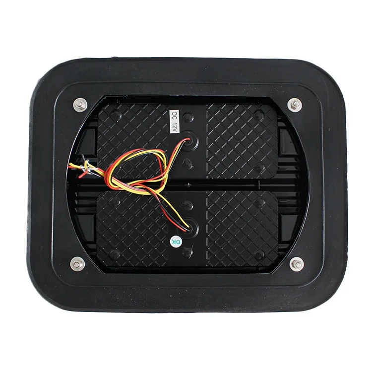 1x12 v 24v светодиодные мигающие стробоскопические огни для скорой помощи пемпер пожарные двигатели лампы полицейский периметр свет 260x205x55mm 978