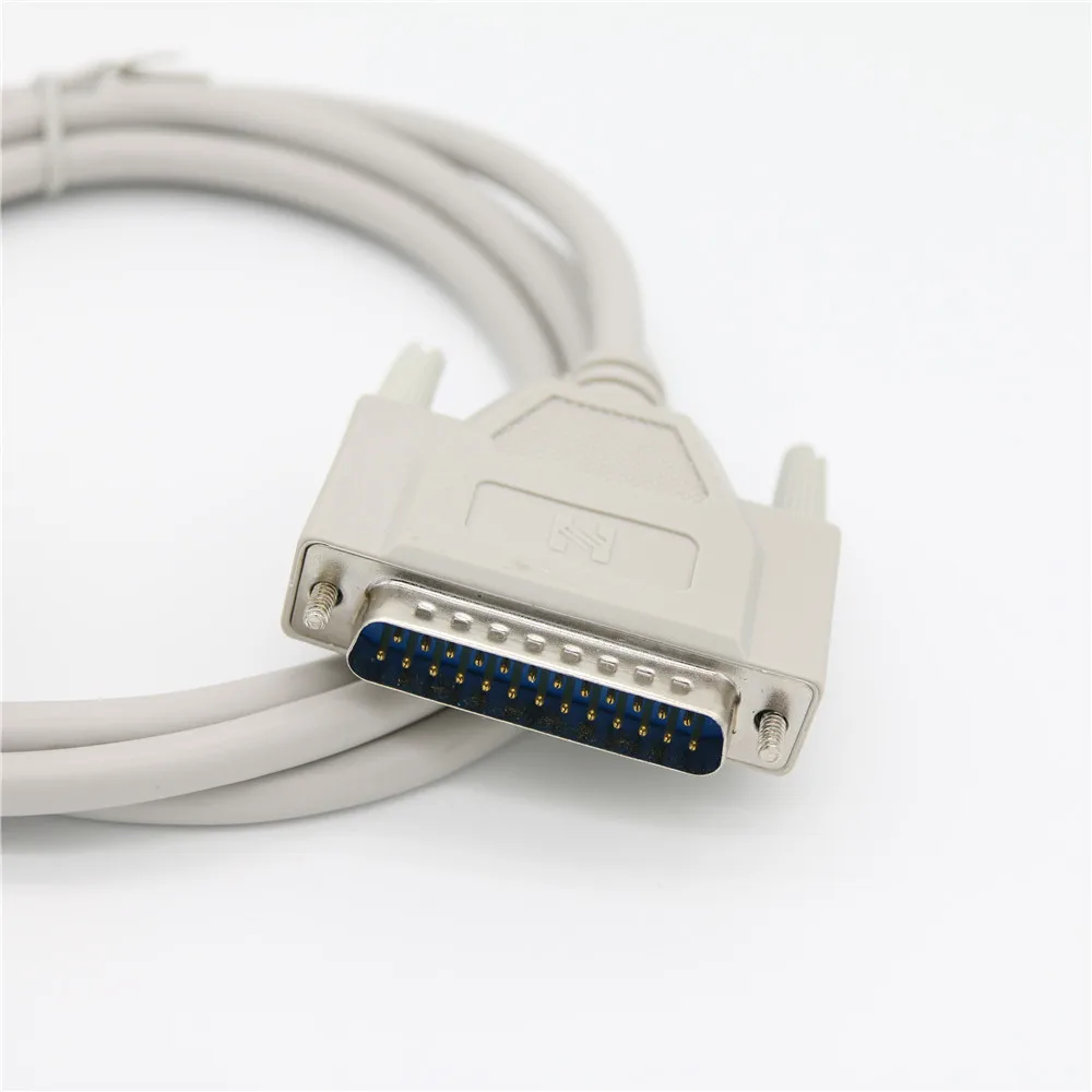 Кабель-удлинитель DB25 с разъемом Папа-папа 1 5 м 3 25-Pin кабель для передачи данных