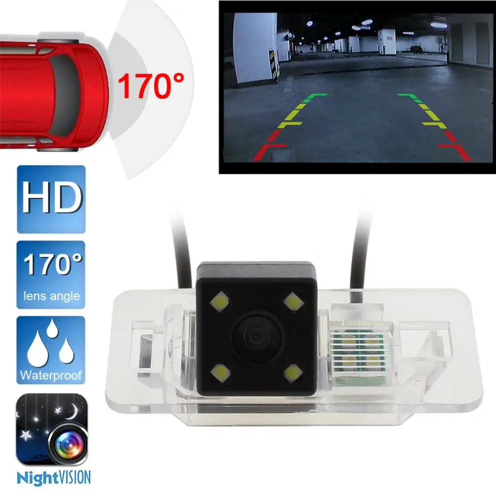 Водонепроницаемая CCD HD Автомобильная камера заднего вида для 08 09 10 11 12 3 5 серии X5