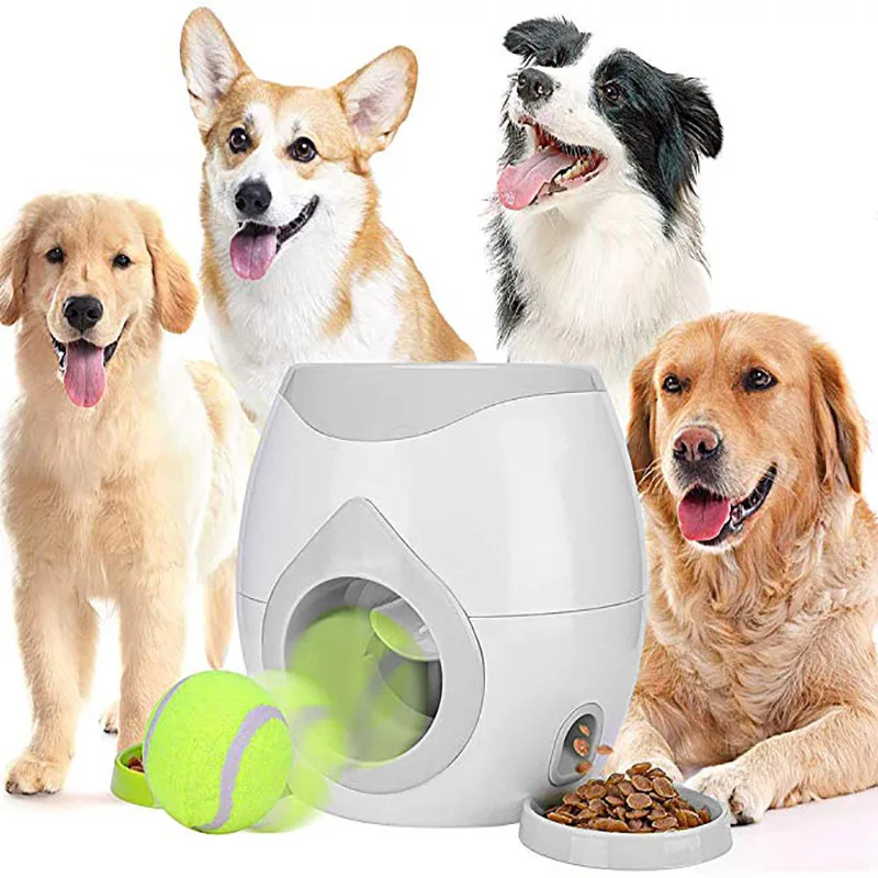 Интерактивная игрушка для питомцев собака головоломка дозатор еды теннис
