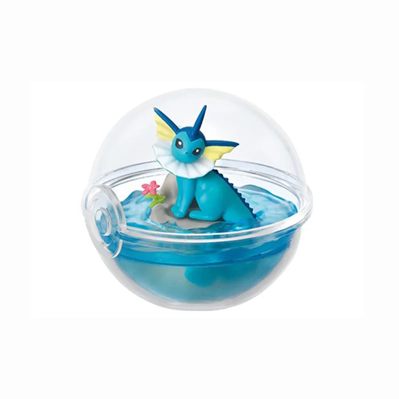 6 шт./компл. прозрачный шар с Charmander Cyndaquil Celebi запдоса, Muma аниме pokemones фигурка игрушки подарки для детей