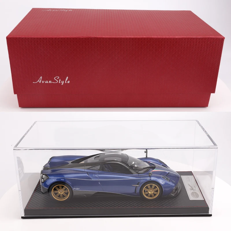 FrontiArt Avan Style 1:18 Prgani Huayra, modelo de coche de carreras de resina, decoraci&oacute;n, Colecci&oacute;n de edici&oacute;n limitada, regalos de Festival de cumplea&ntilde;os-5
