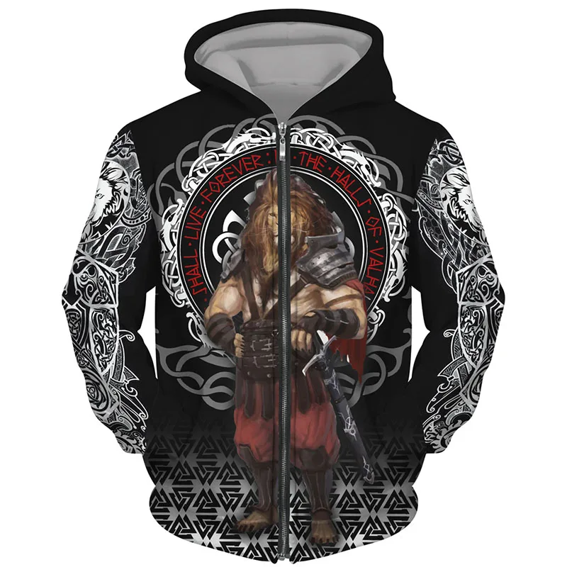 

Мужская толстовка с капюшоном, черная толстовка в стиле аниме Воин на молнии, уличная одежда, толстовка большого размера, мужские толстовки,...