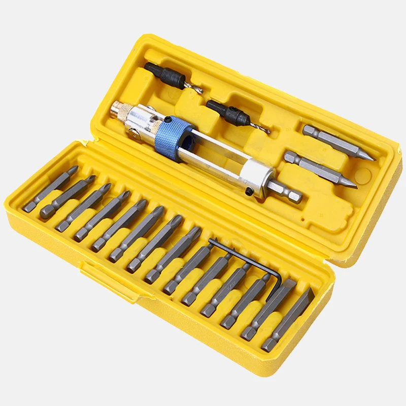 Набор многофункциональных отверток 20 шт. высокоскоростной стальной бытовой