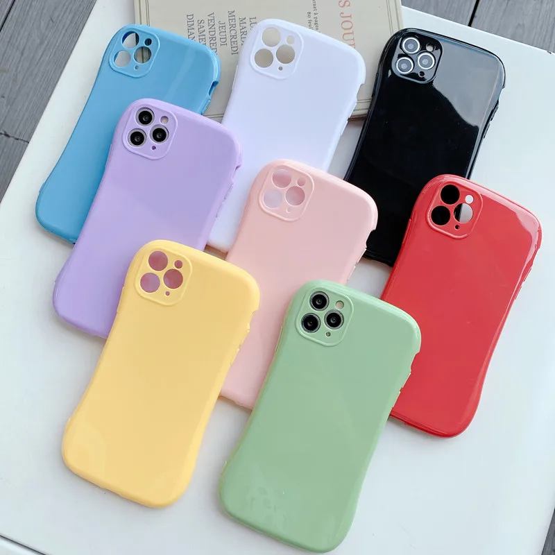 

Square Case for Apple Iphone 11 12 Pro Max Mini X Xr 7 8 Plus SE 2020 Iphone 11 Shckproof Phone Silicone TPU Case for IPhone