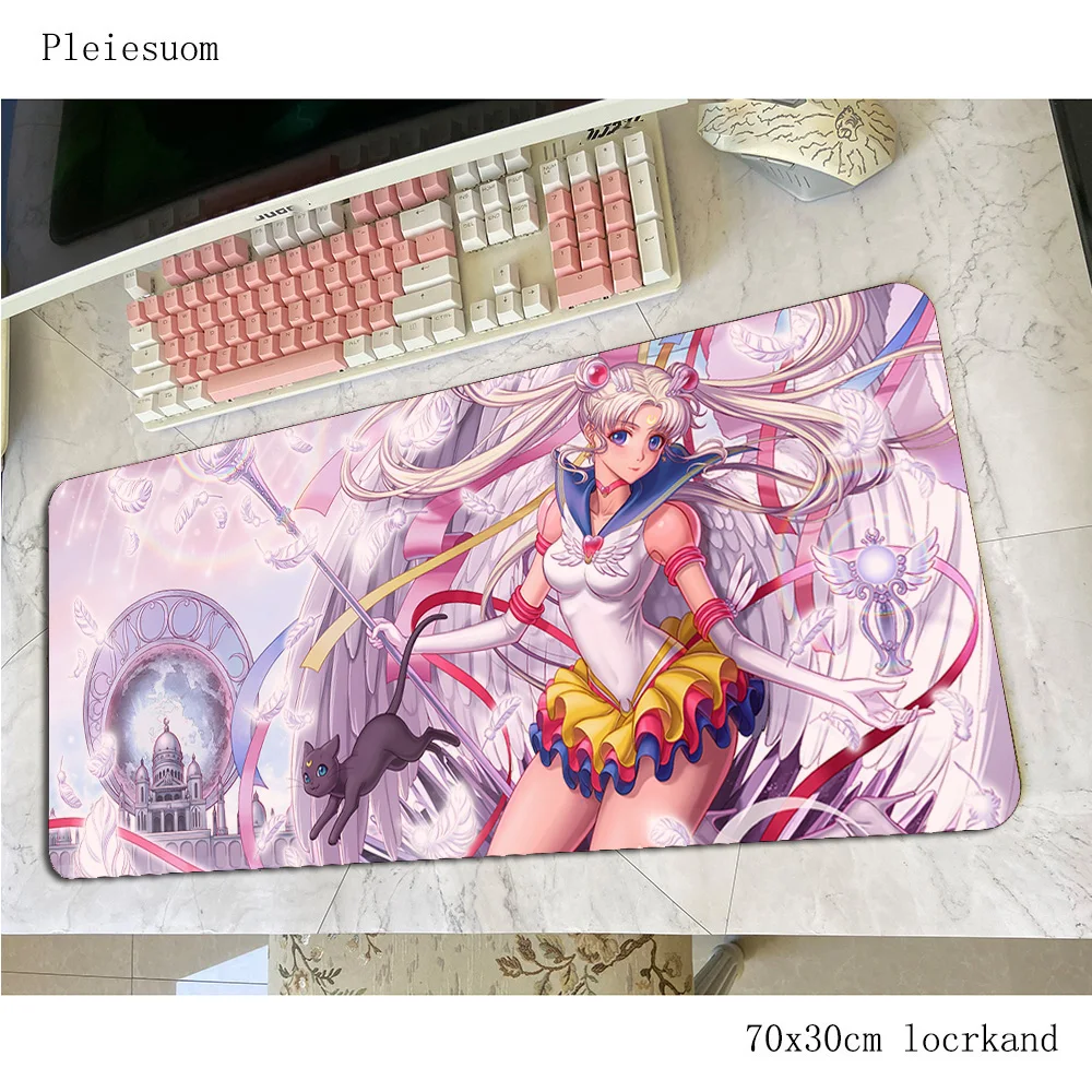 

sailor moon mats 700x300x3mm Professional gaming mouse pad keyboard mousepad Domineering notebook gamer accessories padmouse mat