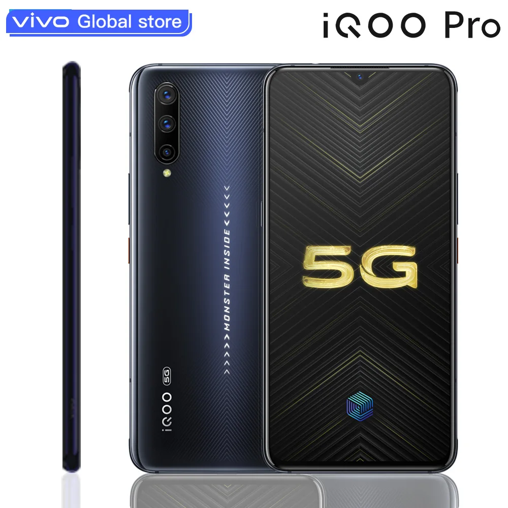 Оригинальный сотовый телефон vivo iQOO Pro мобильный Snapdragon 855 Plus 4500 мАч 44 Вт экран 6 41