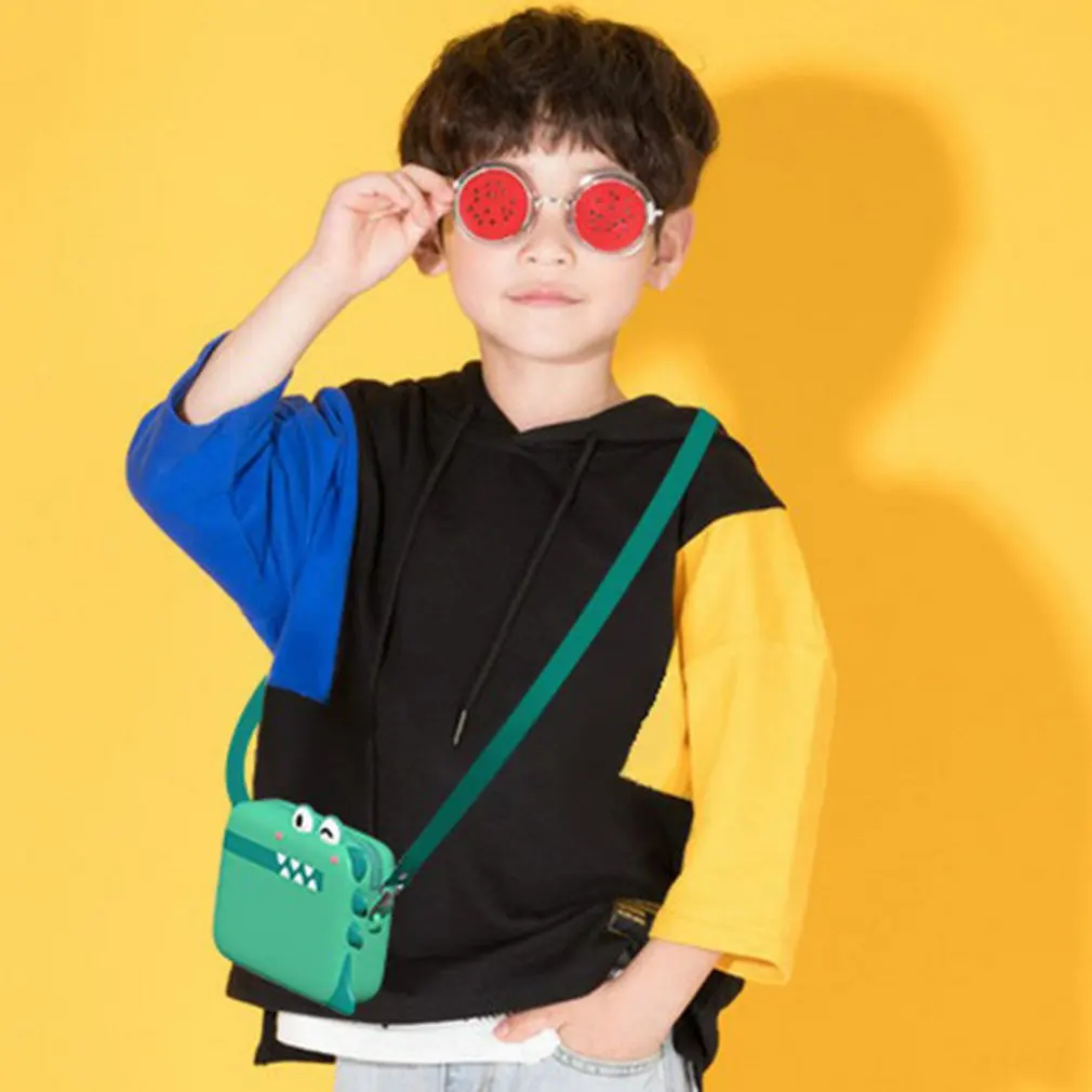 

Kids Camera bag Cartoon Animal Camera Shoulder Bags For Children Gift Children's Camera Protector Bag