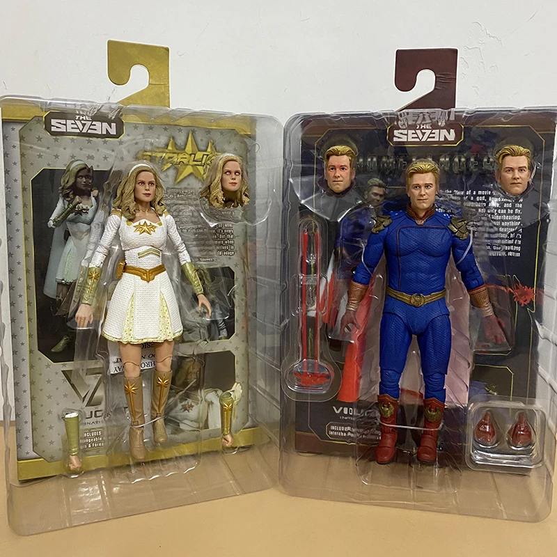 

Фигурка Neca для мальчиков, звездный свет и гомеландер, 7 дюймов, фигурка, рождественские подарки, коллекционные модели игрушек