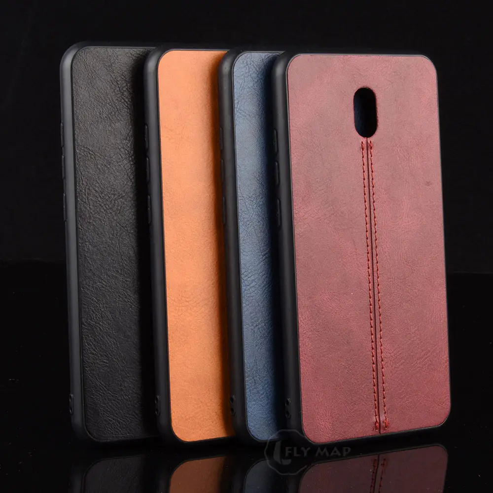 Задний Чехол для Xiaomi Redmi 8A A8 силиконовый защитный чехол из ТПУ и кожи телефона Xiao Mi